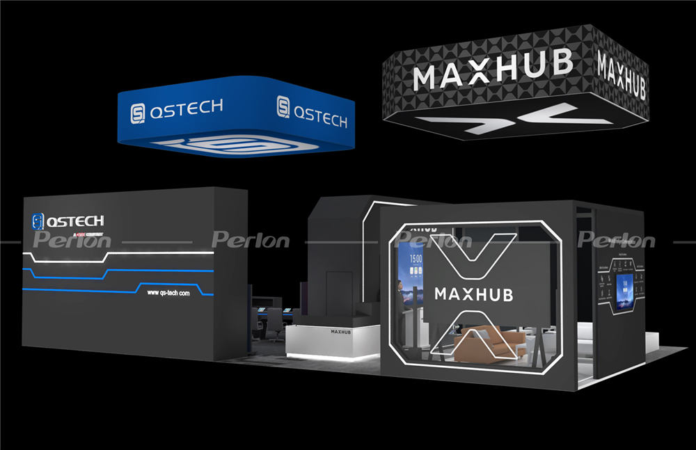 MAXHUB&青松-美國展臺(tái)設(shè)計(jì)搭建