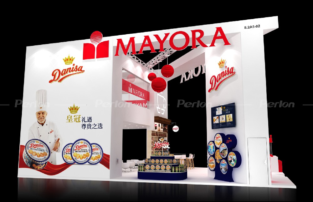MAYORA進(jìn)博會展臺搭建